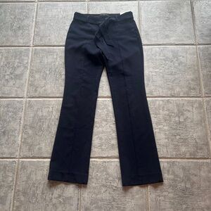 Banana Republic “Logan” Navy Tie-Waist Dress Pants – Size 0